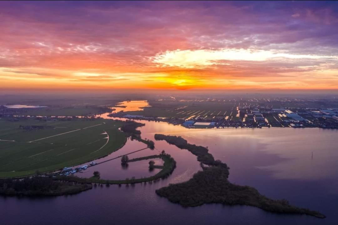 Boathouse At Unescco Fort And Magnificent Lake-View Roelofarendsveen 外观 照片